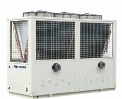 Air cooled modular heat pump