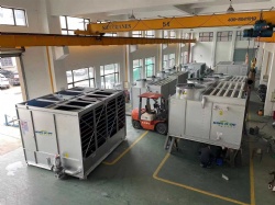 Evaporative water chiller